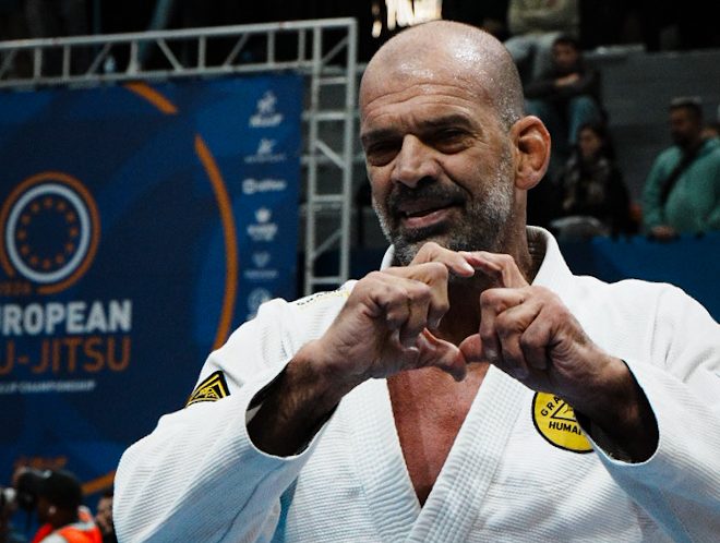 Megaton Dias é a história viva dos campeonatos de Jiu-Jitsu (Foto: Dai Bueno)