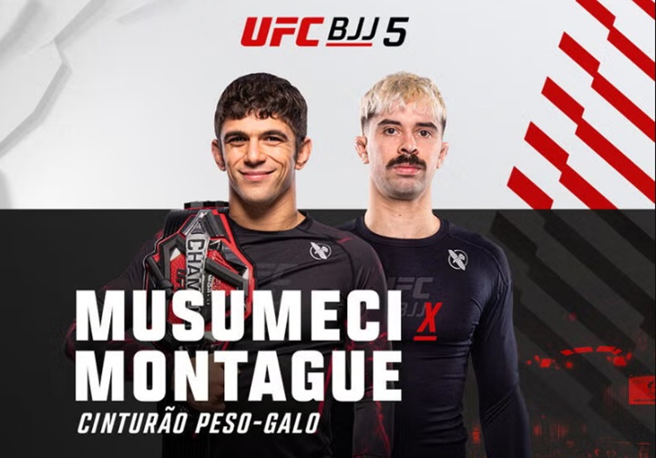 UFC BJJ 5 será realizado no dia 12 de fevereiro, em Las Vegas (EUA), e contará com duas disputas de cinturão no card (Foto: Reprodução/UFC)