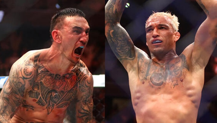 Max Holloway e Charles do Bronx vão se enfrentar na luta principal do UFC 326, marcado para o próximo dia 7 de março (Foto: Reprodução/UFC)