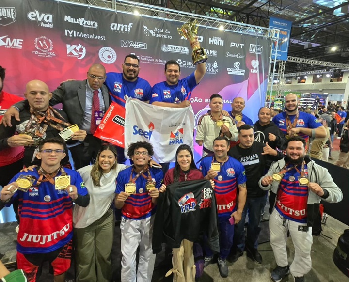 Delegação de Belém do Pará foi destaque no último Prime Jiu-Jitsu Experience no Arnold South America (Foto: Divulgação)