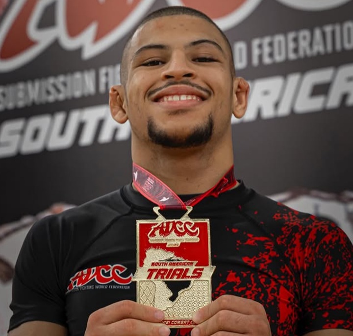Campeão da divisão até 66kg da seletiva no Rio, David Mateus garantiu vaga no ADCC 2026, em setembro (Foto: Reprodução/Instagram)