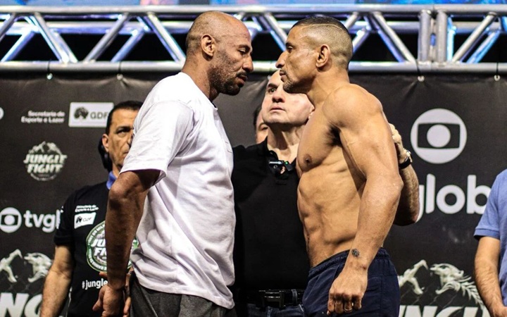 Revanche entre Mistoca e Medeiros será a principal atração do Jungle Fight 146 (Foto: Divulgação)