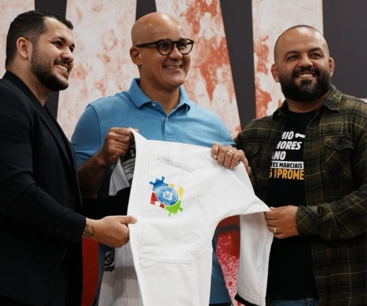 Lançamento oficial do programa aconteceu na última sexta-feira (13), durante o ADCC South America Trials, no Velódromo do Parque Olímpico (Foto: Daiana Bueno)