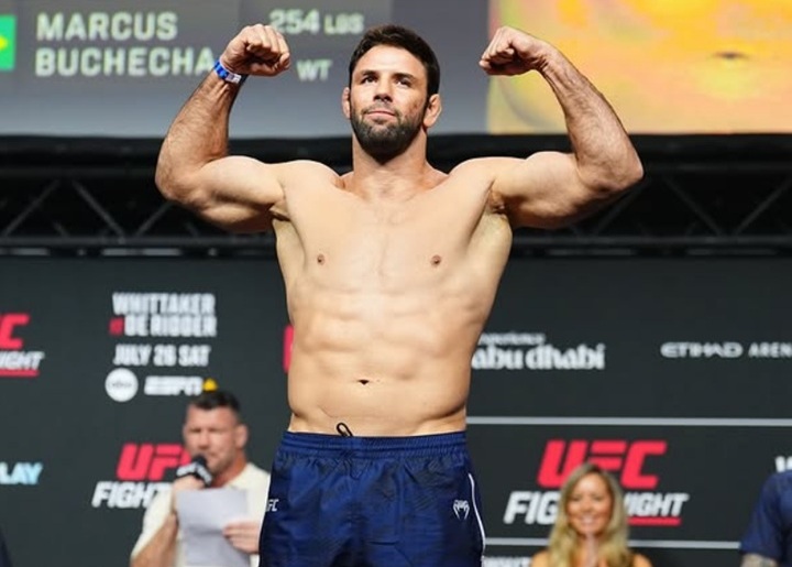 Marcus Buchecha vai enfrentar o também faixa-preta de Jiu-Jitsu Max Gimenis no card do UFC Vegas 116, em abril (Foto: Reprodução)