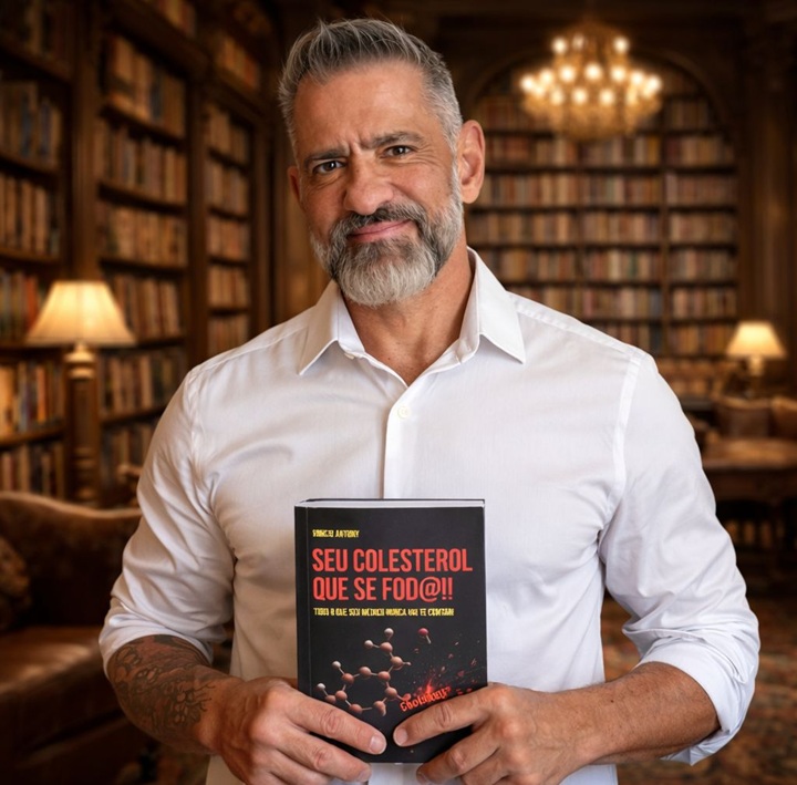 Vinicio Antony questiona padrões da medicina e propõe reflexão sobre saúde, medo e indústria farmacêutica (Foto: Divulgação)