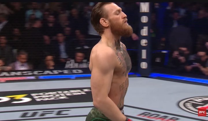 Atualmente com 37 anos, Conor McGregor não luta desde 2021 e fará seu retorno em duelo contra Max Holloway, em julho (Foto: Reprodução/UFC)