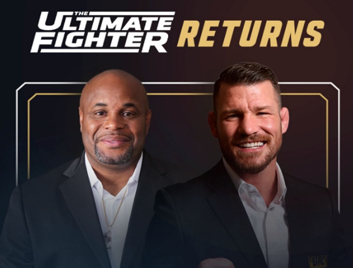 Treinadores do TUF 34, Daniel Cormier e Michael Bisping já estiveram presentes em outras edições do reality show (Foto: Reprodução)