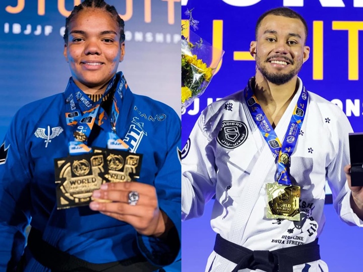 Gabi Pessanha e Erich Munis surgem como principais favoritos a títulos na disputa do Mundial de Jiu-Jitsu da IBJJF (Foto: Reprodução)