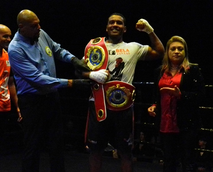 Nelbe foi um dos destaques da terceira edição do Outboxing Fight Night (Foto: Fernando Tucori)