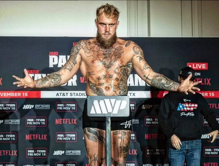 Junto com Canelo Álvarez, Jake Paul representou o Boxe na lista dos atletas mais bem pagos do mundo, de acordo com a "Forbes" (Foto: Reprodução)