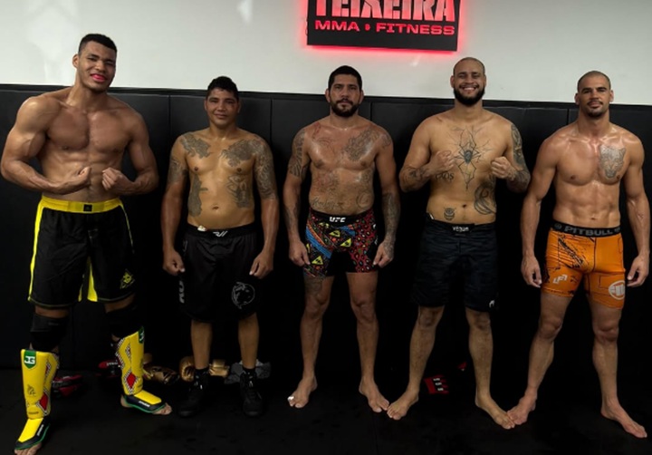 Tallison Teixeira, o "Xicão", comentou sobre os recentes treinos que fez com Alex Poatan antes do UFC Casa Branca (Foto: Reprodução/Instagram)