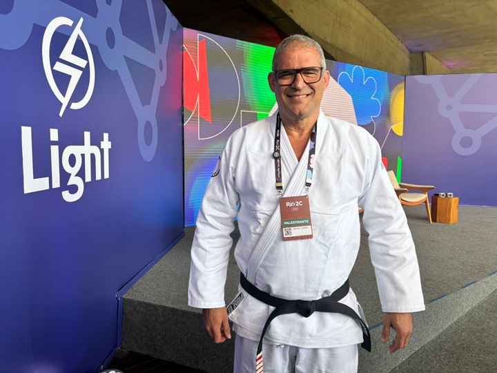 Ex-lutador e faixa-preta de Jiu-Jitsu, Rafael Carino palestrou na Rio2C sobre prevenção e tratamento da dependência química (Foto: Divulgação)