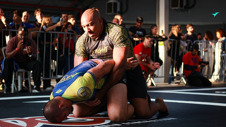 Pedro Bombom foi campeão em sua categoria no ADCC Open Petrópolis e também no Rio Fall International Open (Foto: Hugo Elevaty Esportes)