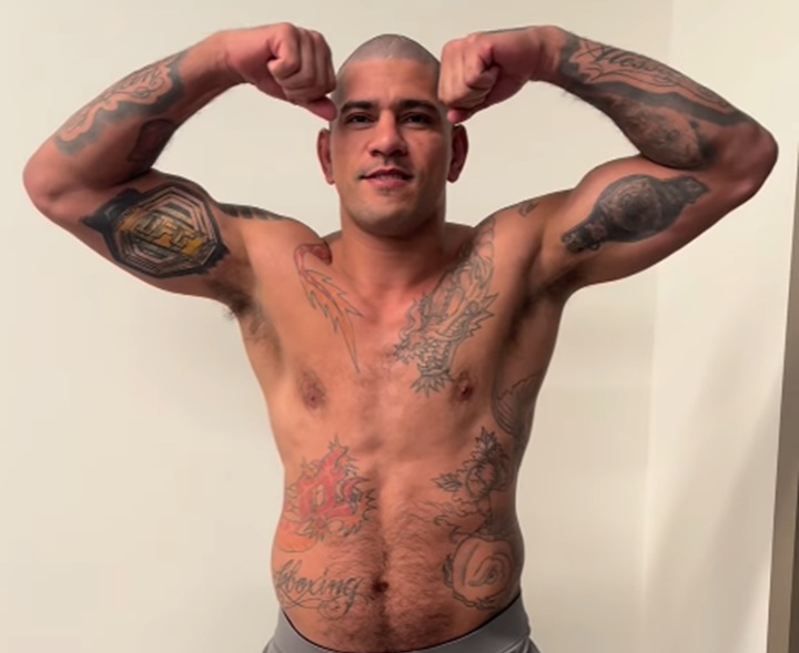 Alex Poatan revela preparação completa para duelo contra Ciryl Gane e mantém preferência pelo combate em pé (Foto: Reprodução)