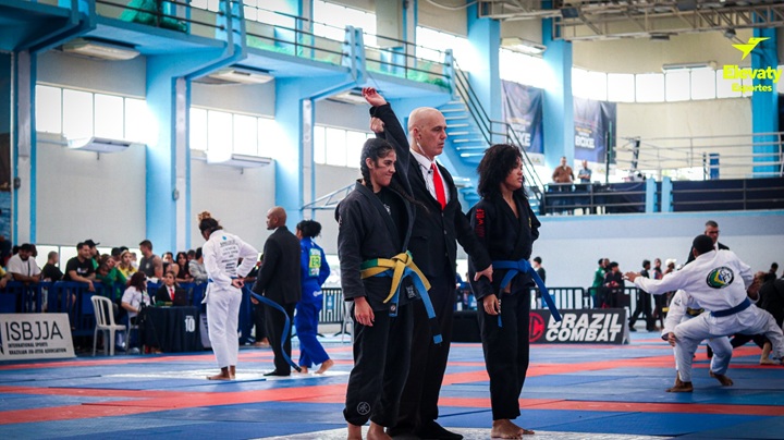 Brasileiro de Jiu-Jitsu Desportivo contou com lutas de alto nível no CEFAN (Foto: Elevaty Esportes)