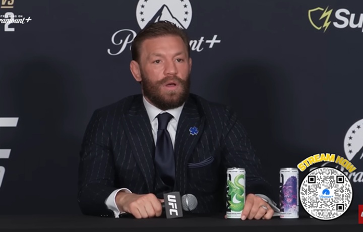 Conor McGregor comenta sobre os cinco anos de inatividade, admite problemas com álcool e revela o que o motivou a voltar ao octógono (Foto: Reprodução/UFC)