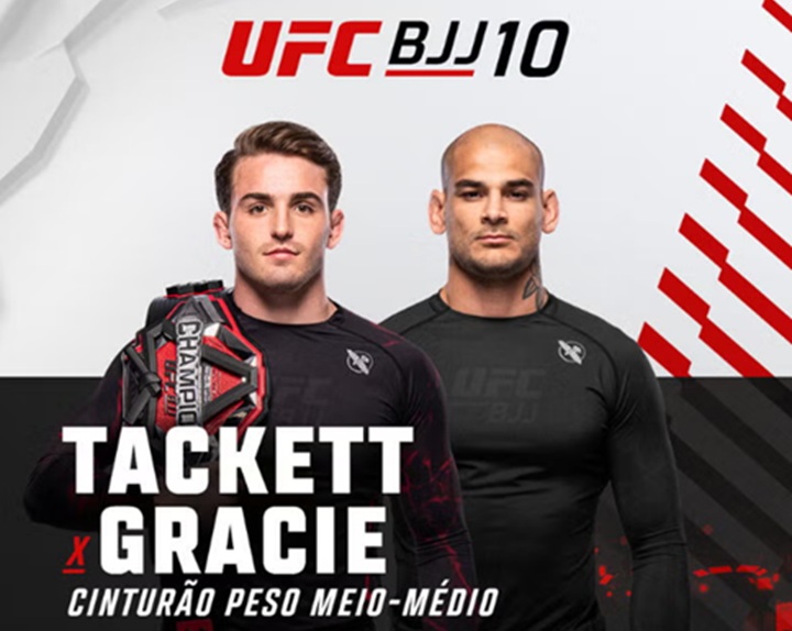 Campeão meio-médio, Andrew Tackett defenderá título contra Jonnatas Gracie no UFC BJJ 10 (Foto: Reprodução/UFC)