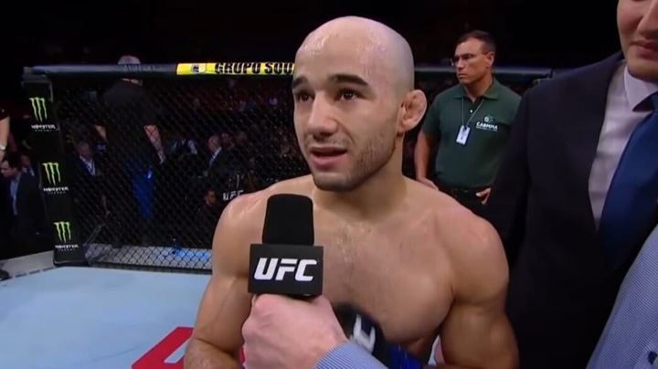 Marlon Moraes competiu por anos na divisão peso-galo do UFC e atualmente trabalha como policial nos Estados Unidos (Foto: Reprodução/UFC)