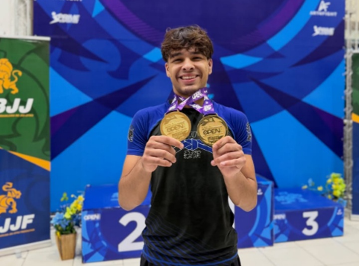 Aos 17 anos, o faixa-azul David Vargens será uma das atrações do GP do Turris Invitational, em novembro (Foto: Reprodução)