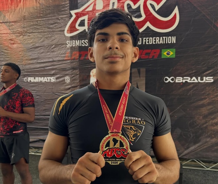 Aos 17 anos, faixa-azul Gustavo Braz será atração do GP do Turris Invitational, marcado para novembro (Foto: Reprodução)