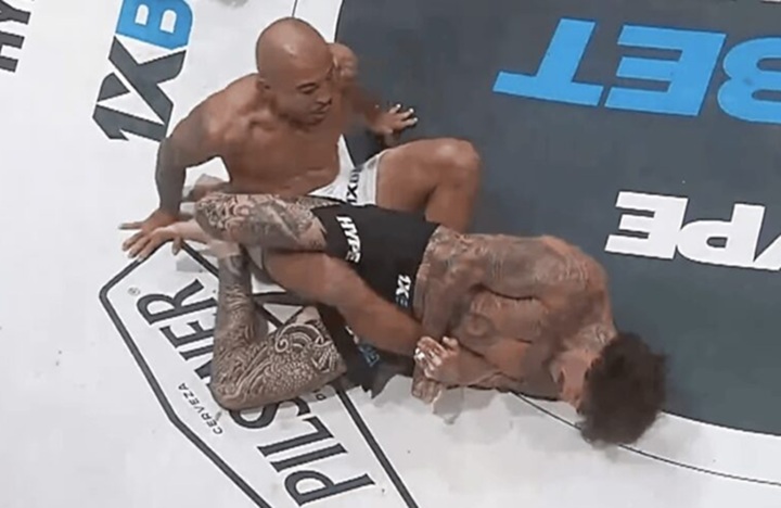 Sem vencedor por finalização, duelo entre José Aldo e Marlon Vera terminou em empate (Foto: Reprodução)