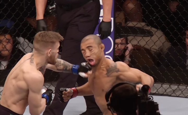 José Aldo revelou que a maior dor após a derrota em 2015 foi descobrir que não teria uma revanche contra o irlandês para tentar recuperar o cinturão (Foto: Reprodução/UFC)